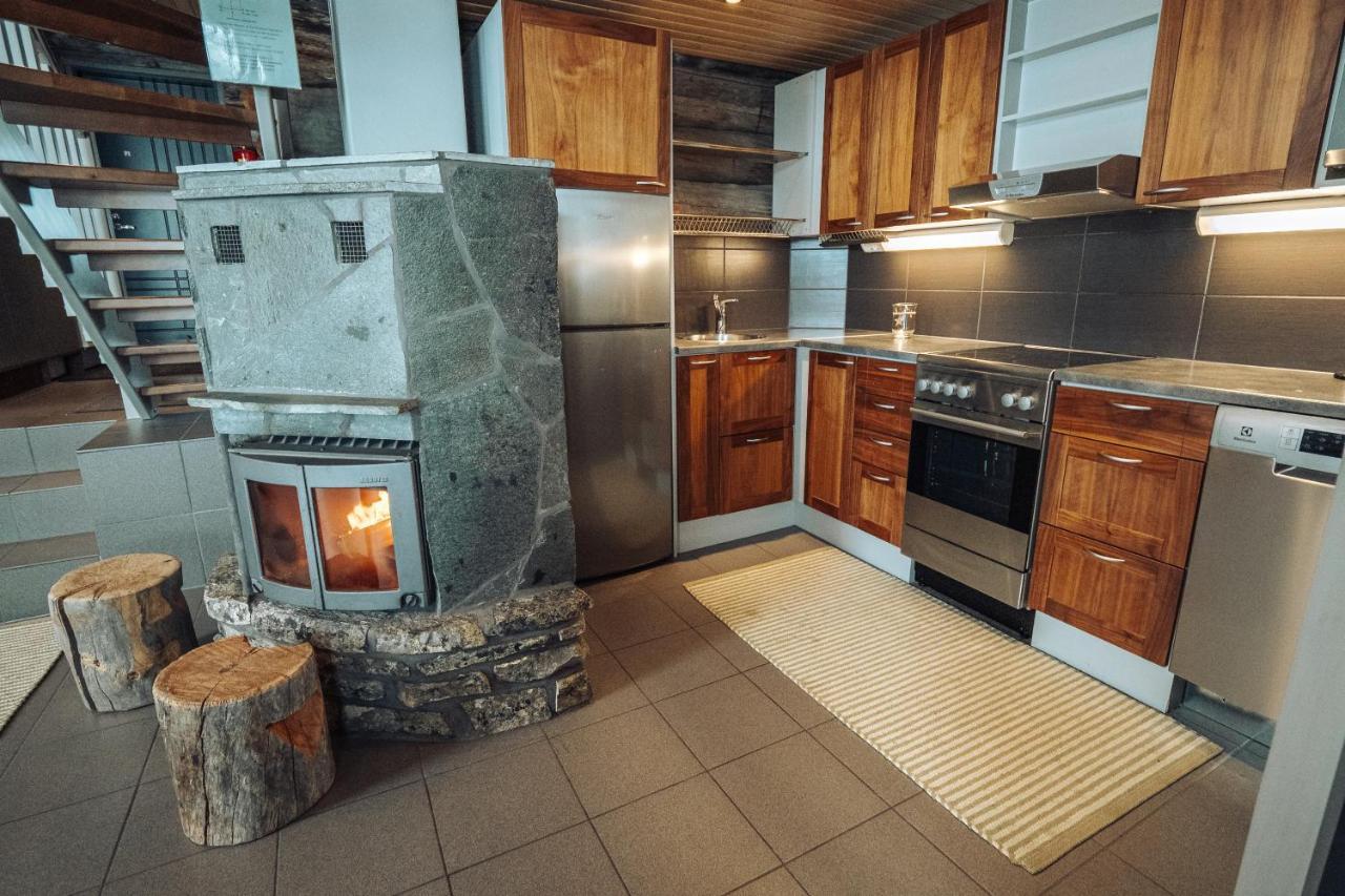 Sielikkoe Aurora Log Apartments サーリセルカ エクステリア 写真
