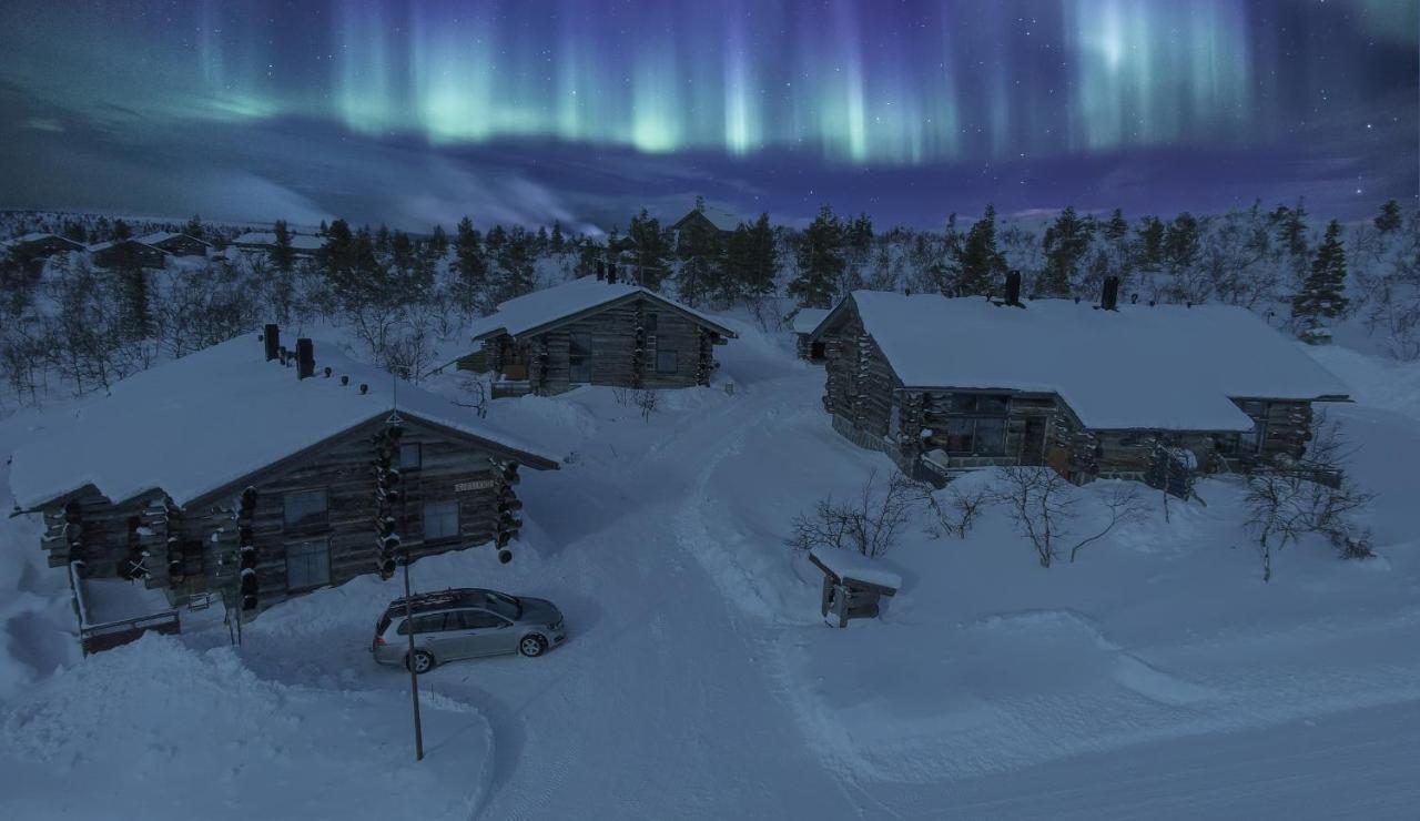 Sielikkoe Aurora Log Apartments サーリセルカ エクステリア 写真