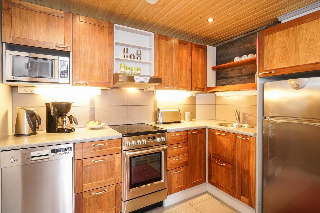 Sielikkoe Aurora Log Apartments サーリセルカ エクステリア 写真