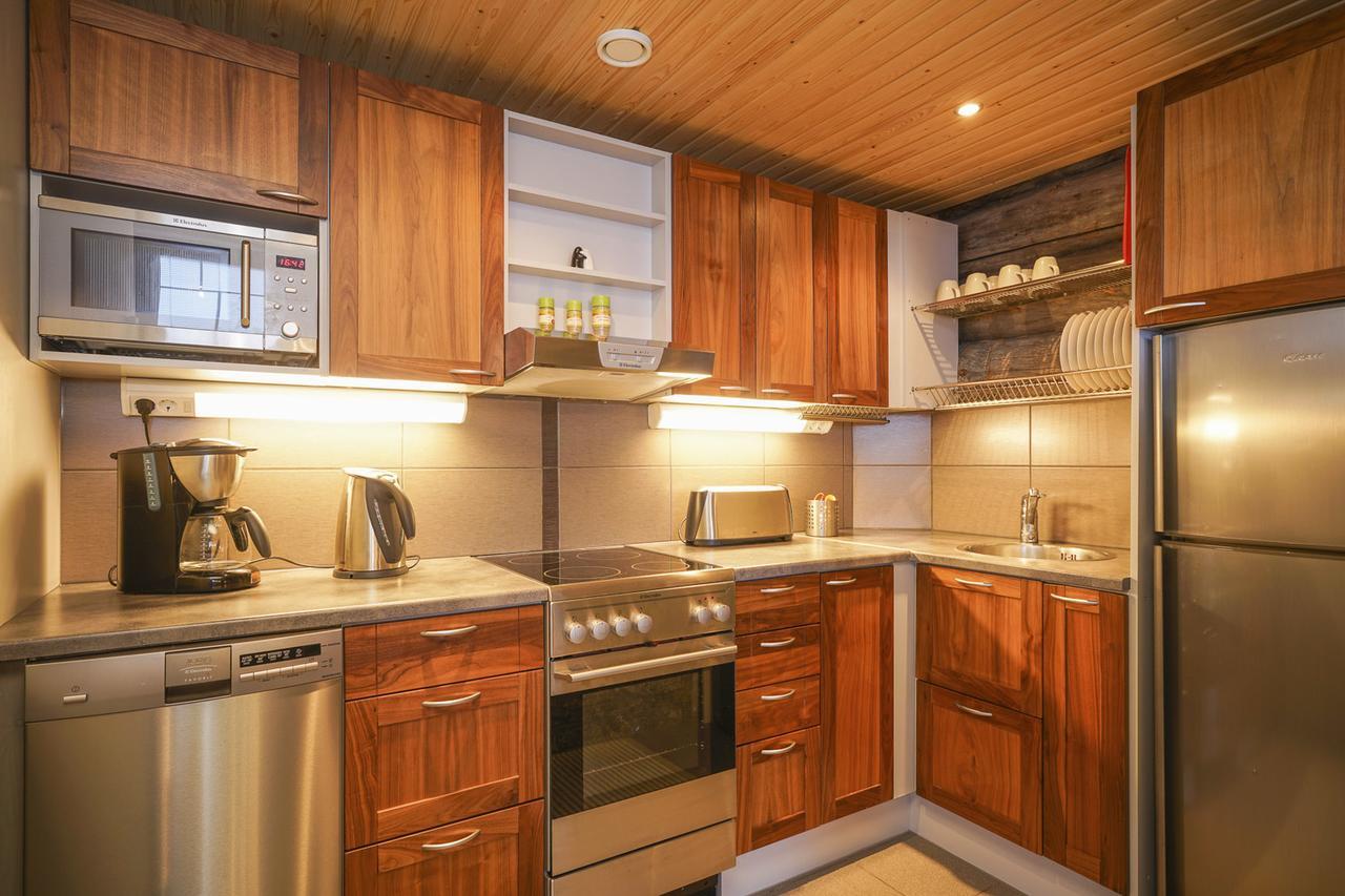 Sielikkoe Aurora Log Apartments サーリセルカ エクステリア 写真