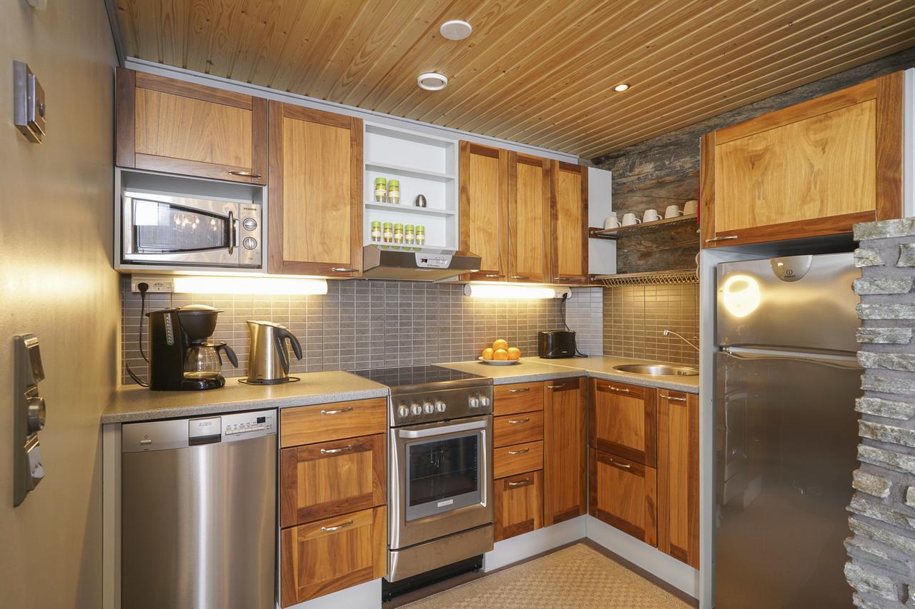 Sielikkoe Aurora Log Apartments サーリセルカ エクステリア 写真