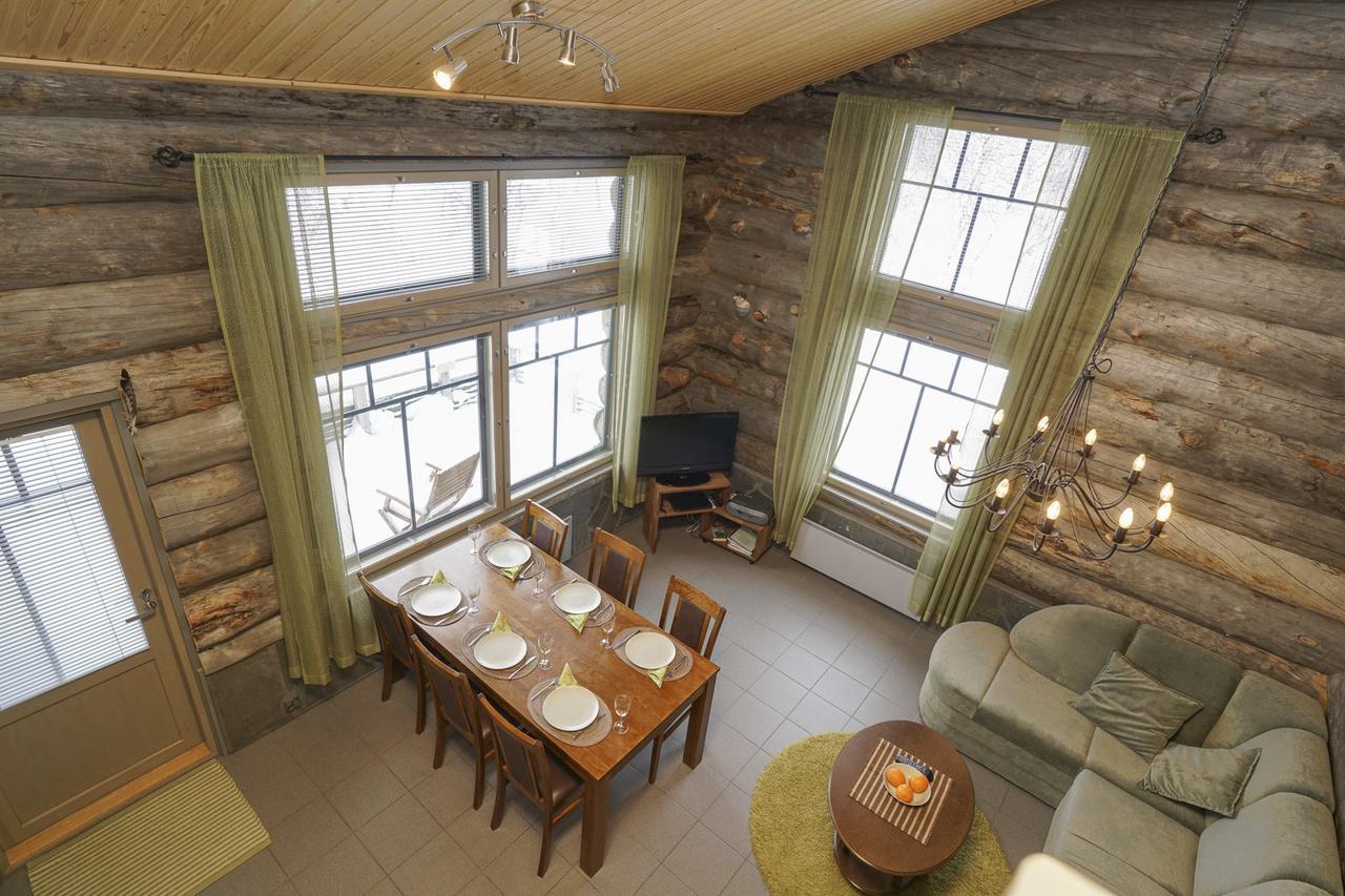 Sielikkoe Aurora Log Apartments サーリセルカ エクステリア 写真