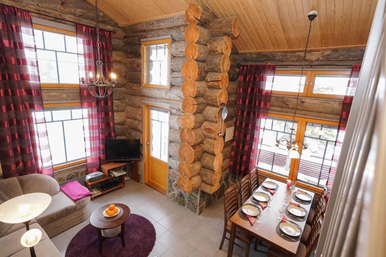 Sielikkoe Aurora Log Apartments サーリセルカ エクステリア 写真