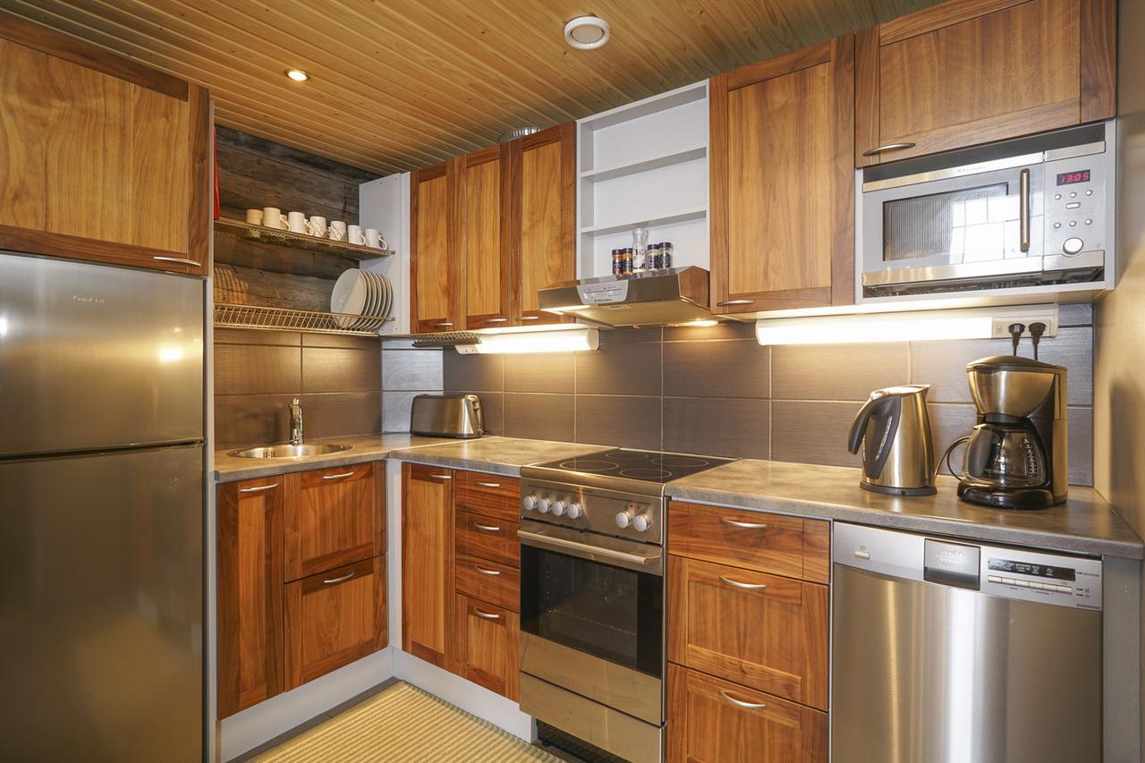 Sielikkoe Aurora Log Apartments サーリセルカ エクステリア 写真