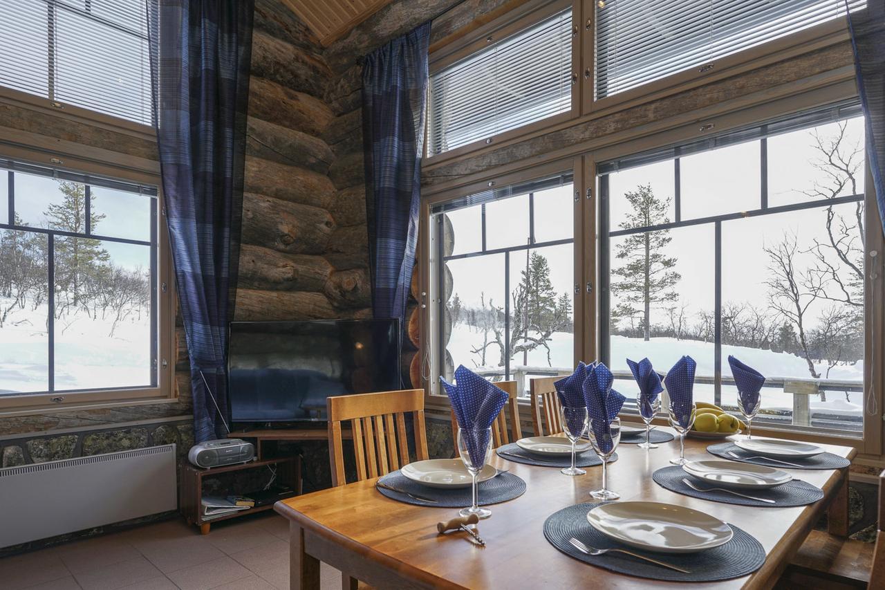Sielikkoe Aurora Log Apartments サーリセルカ エクステリア 写真