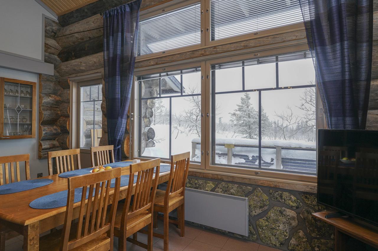 Sielikkoe Aurora Log Apartments サーリセルカ エクステリア 写真