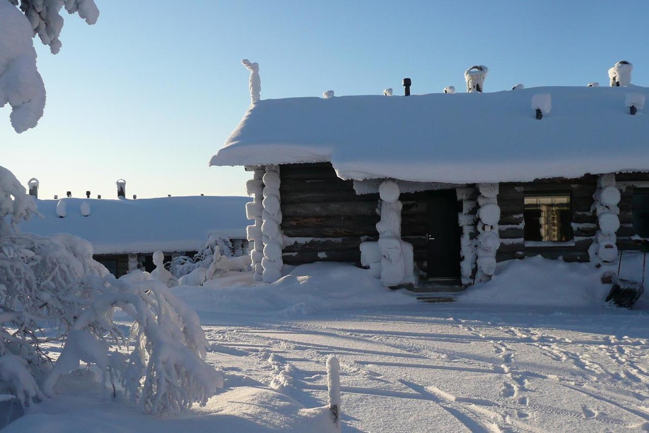 Sielikkoe Aurora Log Apartments サーリセルカ エクステリア 写真