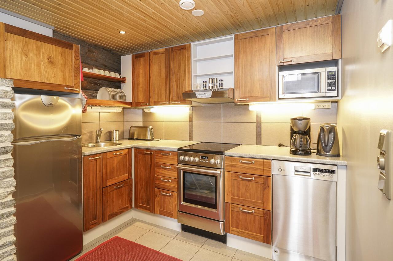 Sielikkoe Aurora Log Apartments サーリセルカ エクステリア 写真